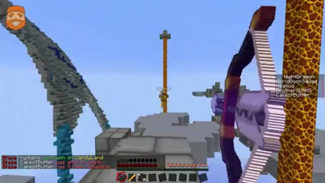 Minecraft Mini-Game : SUPER CRAFT BROS, | NIGHT DRAGON w/ Nitro