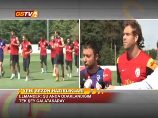 FUTBOL - Selçuk İnan ve Elmander Açıklamalarda Bulundu