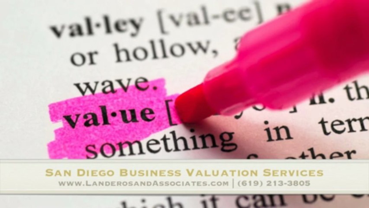 Business Valuation Expert San Diego, Business Appraisal Firm