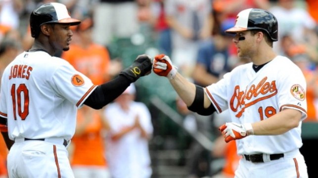 Davis Homers Again; Two Near No-Hitters