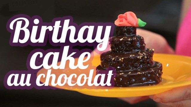 Birthday cake au chocolat