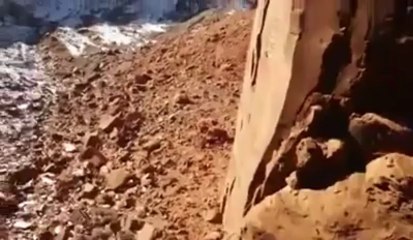 pushing girlfriend over the cliff funny