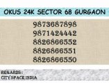 Ocus 24k~||9873687898||~New project sector 68 gurgaon*COMMERCIAL*