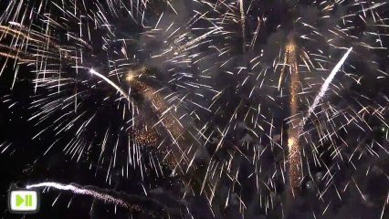 Strasbourg : feu d'artifice du 14 juillet