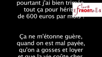 "Le président déserteur" par les efFRONTé-e-s