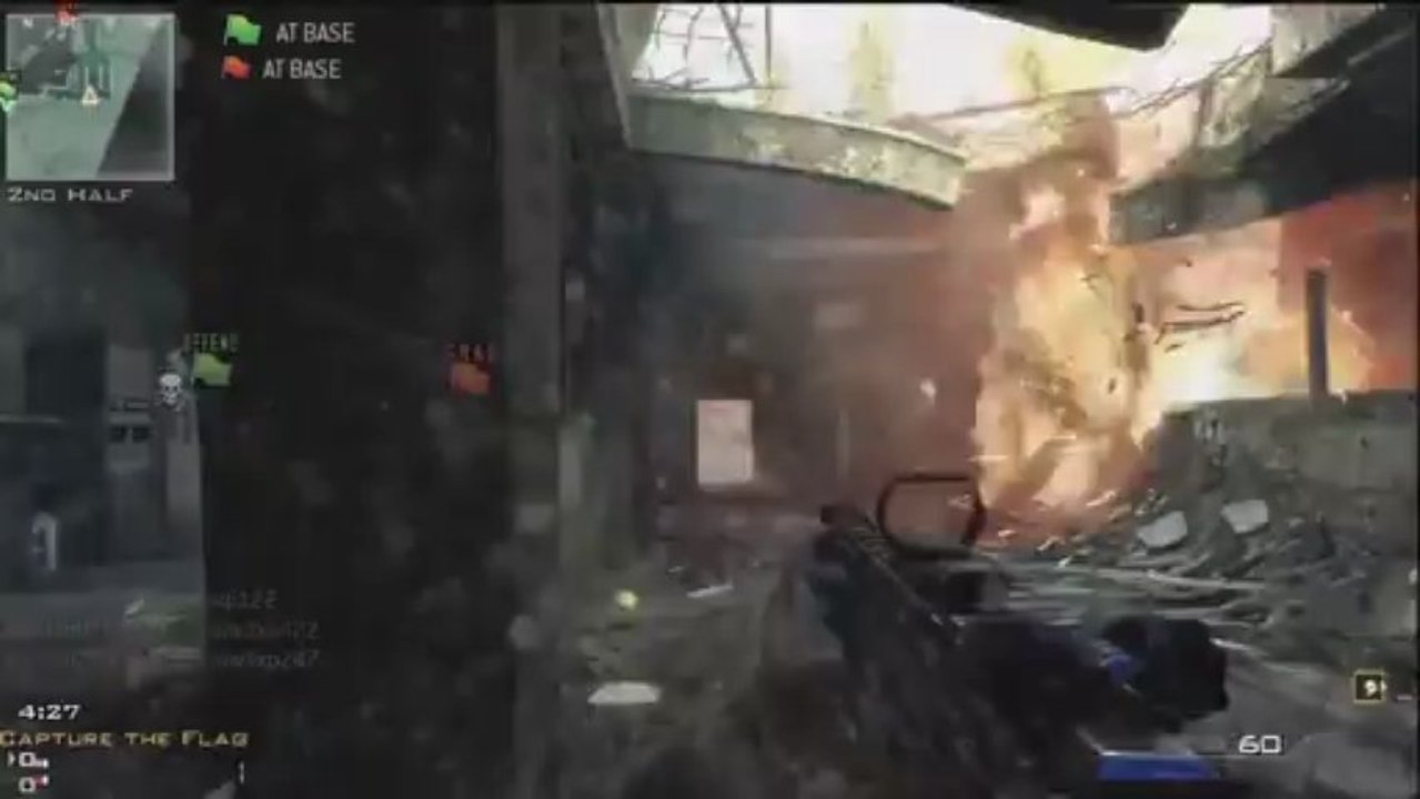 MODERN WARFARE 3 GAMEPLAY! Scar CTF on Dome (MW3)