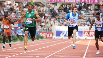 Finale 100m M Charléty 2013