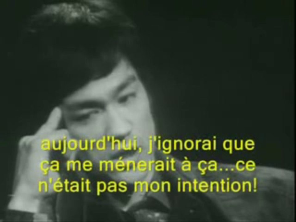 BRUCE LEE, L'INTERVIEW PERDUE 1/2