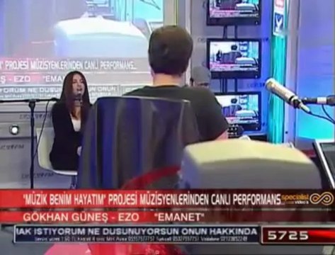 GÖKHAN GÜNEŞ ft EZO - Emanet (Stüdyo Çekimi)