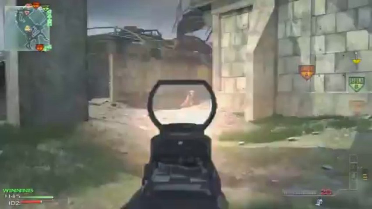 Modern Warfare 3 - Modern Warfare 3 M4A1 Gameplay "First Impression" (Interchange Domination Gameplay/Commentary)