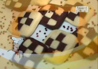 Видео рецепт "Печенье шахматное"