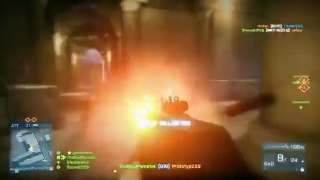 Battlefield 3 DAO12 Gameplay- Gun 2 Map Balance (BF3 Gameplay/Commentary)