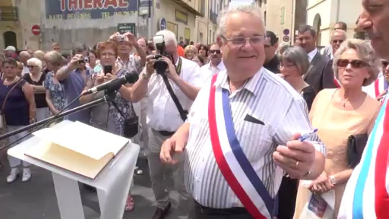 Cérémonies Fête Nationale et les 10 ans du jumelage Bessan-Remich