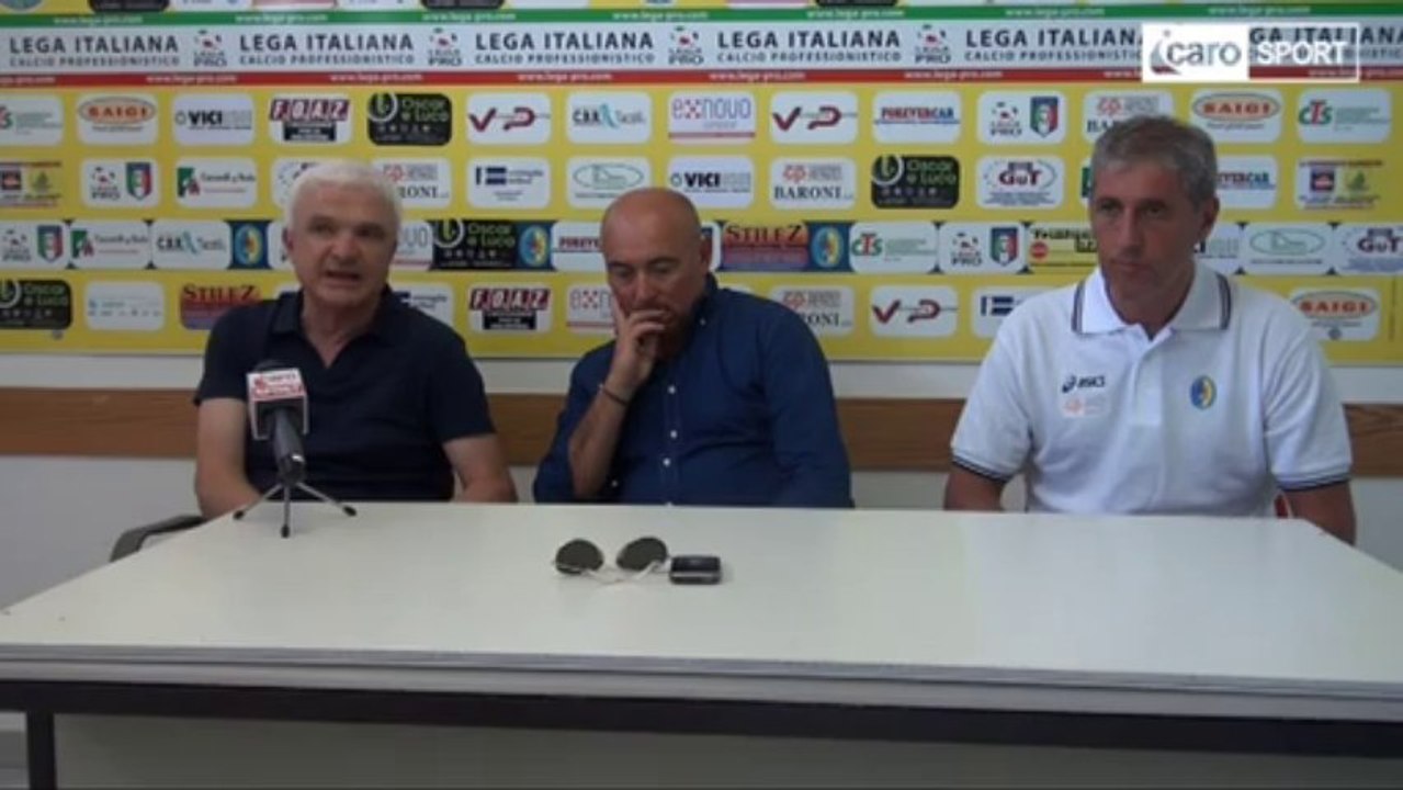 Icaro Sport. Il raduno del Santarcangelo, con Brolli che parla anche della fusione