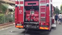 Icaro TV. Incendio in via Desenzano a Riccione