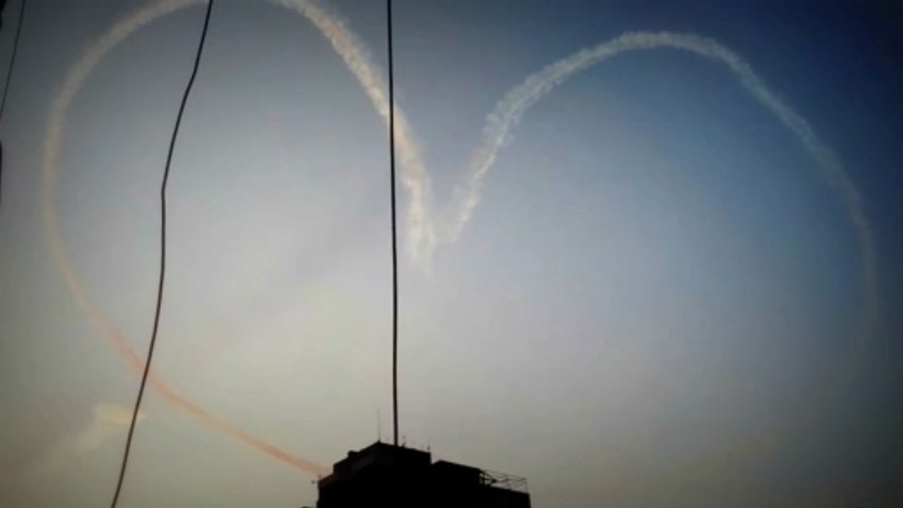 Coeur dans le ciel