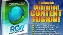Sean Donahue Rapid Content Wizard Review   Bonuses | content creation tools