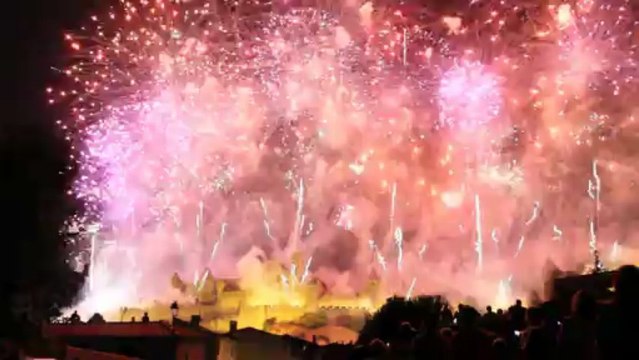 Feu d'artifice Carcassonne 2013 (Le bouquet final )