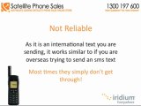 Why Not All Your Texts Messages Will Get Through Using An Iridium 9555 Satellite Phone