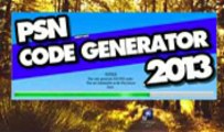 PSN Code Generator 2013 + PROOF! NEW NO SURVEYS OR PASSWORDS! -