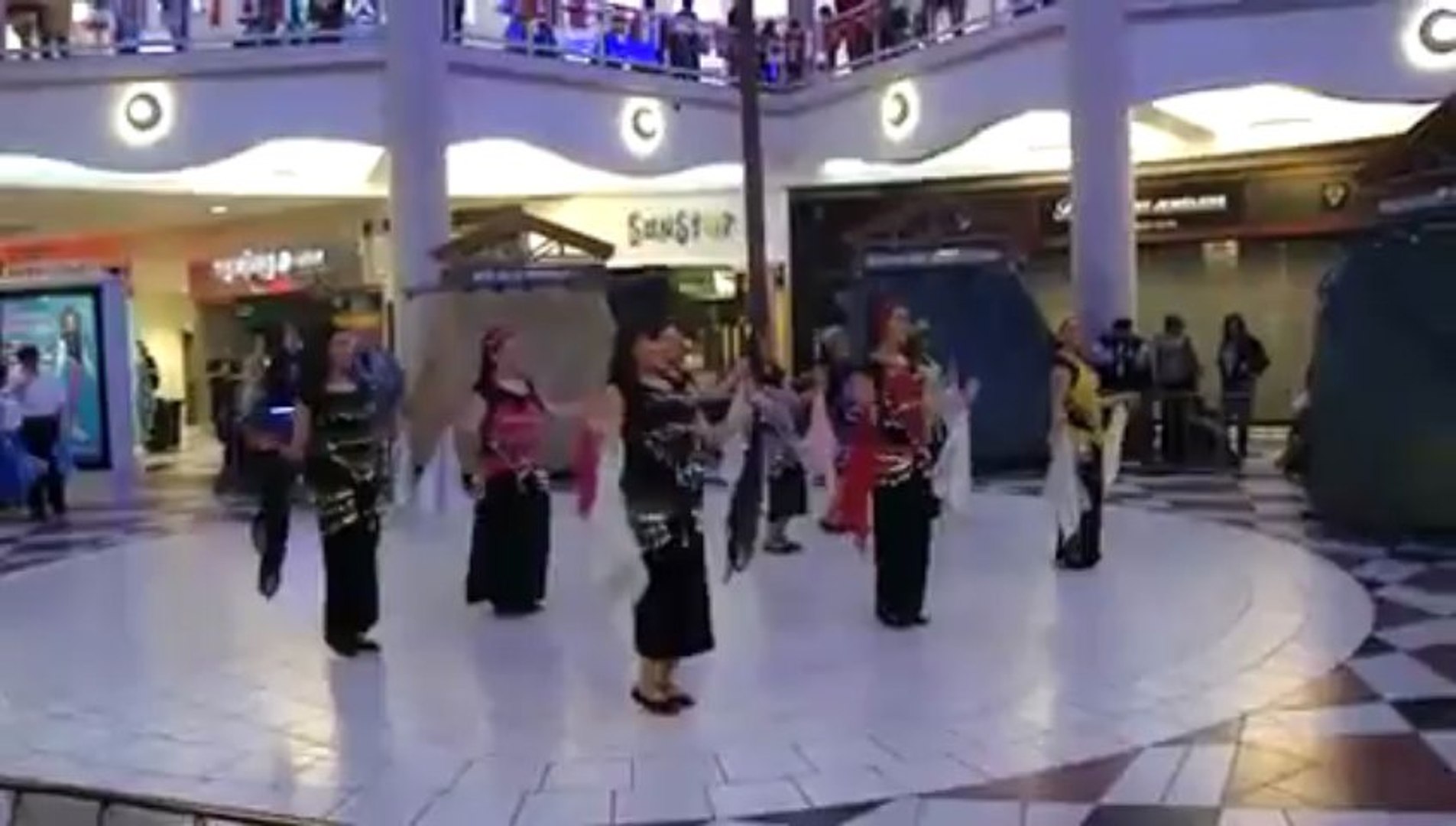 ⁣American girls dancing on indian song(Provo town)