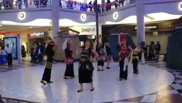 American girls dancing on indian song(Provo town)