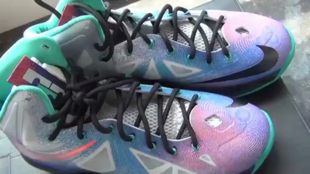 Lebron X pure platinum