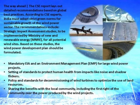 Crown Nature Conservancy Wind power needs strict regulations to manage its environmental impacts