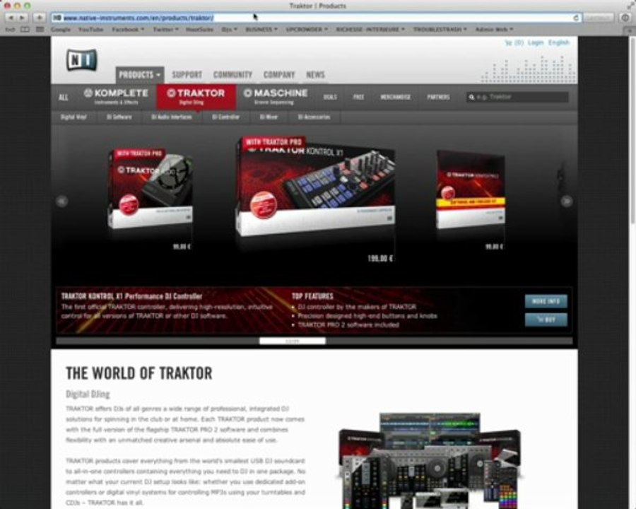 TRAKTOR VIDEO : 1.3 - achat