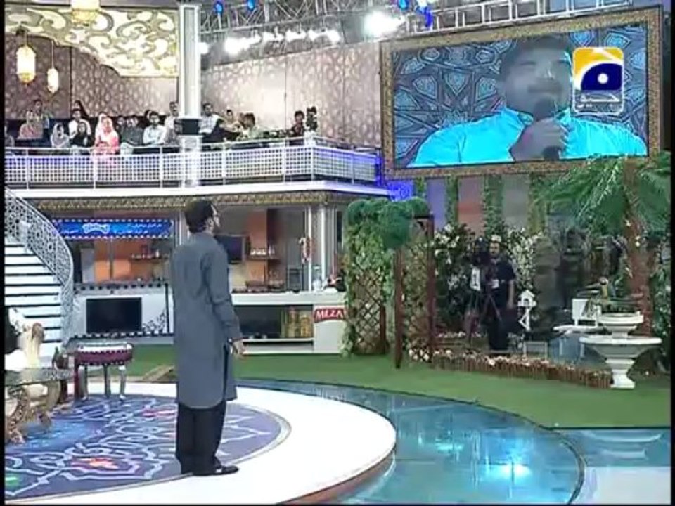 6th Sehri Aalam Aur Aalim Part 1 in Amaan Ramazan with Aamir Liaquat 1434h 16-7-2013