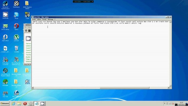 Presentation plus tuto sauvegarder sur masterboy (Slot 1)