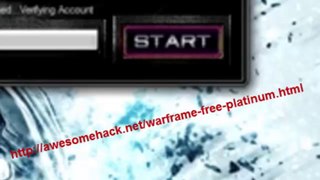 Get Free Unlimited warframe free platinum