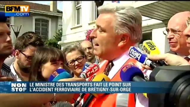 Frédéric Cuvillier: Le retour à la normal est difficile à indiquer sur le RER C - 16/07