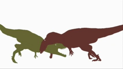 CarnoRex 5 Contes Entry - Giganotosaurus vs Tyrannotitan