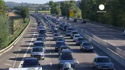 Download Video: Italia: sciopero dei benzinai sulle autostrade