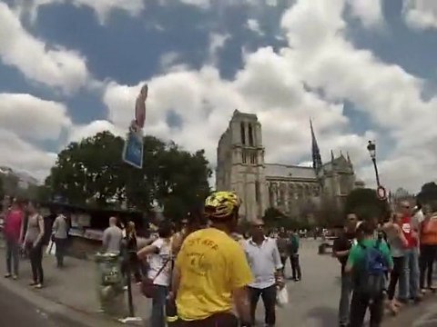 Roller Paris avec Roller et coquillage juin 2013