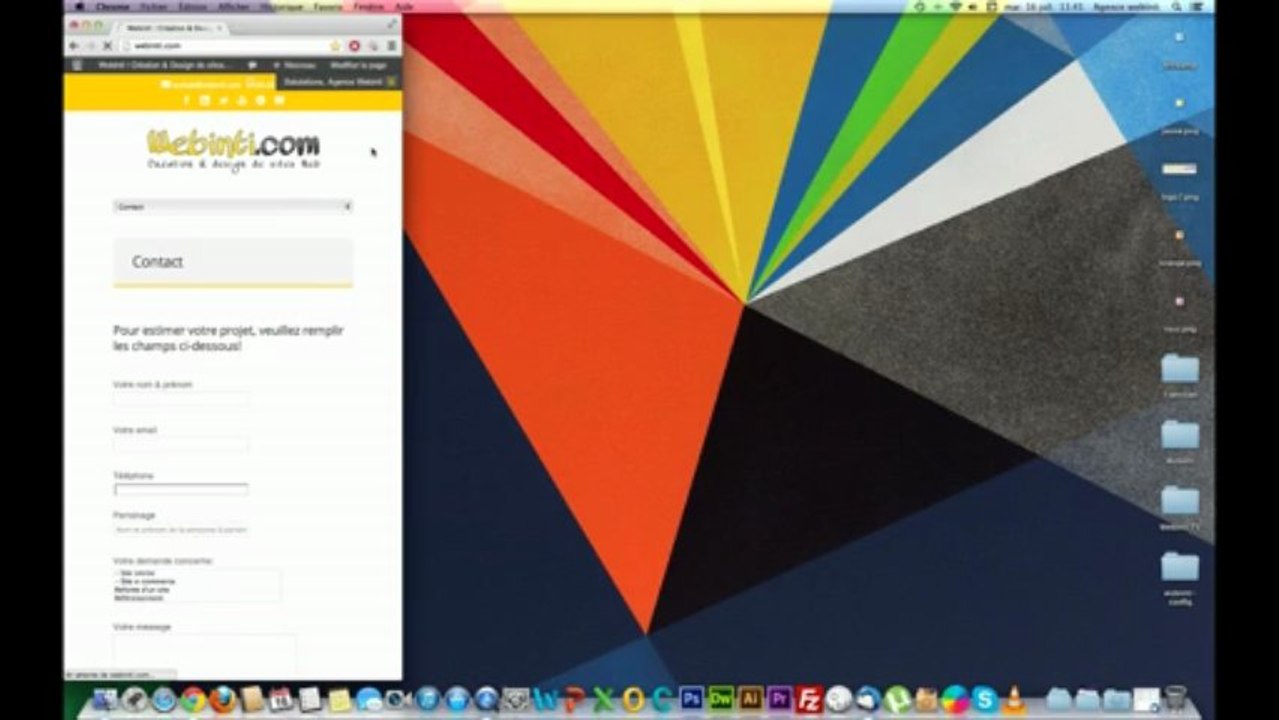 Présentation de l'agence Webinti.com - Création & Design de sites web