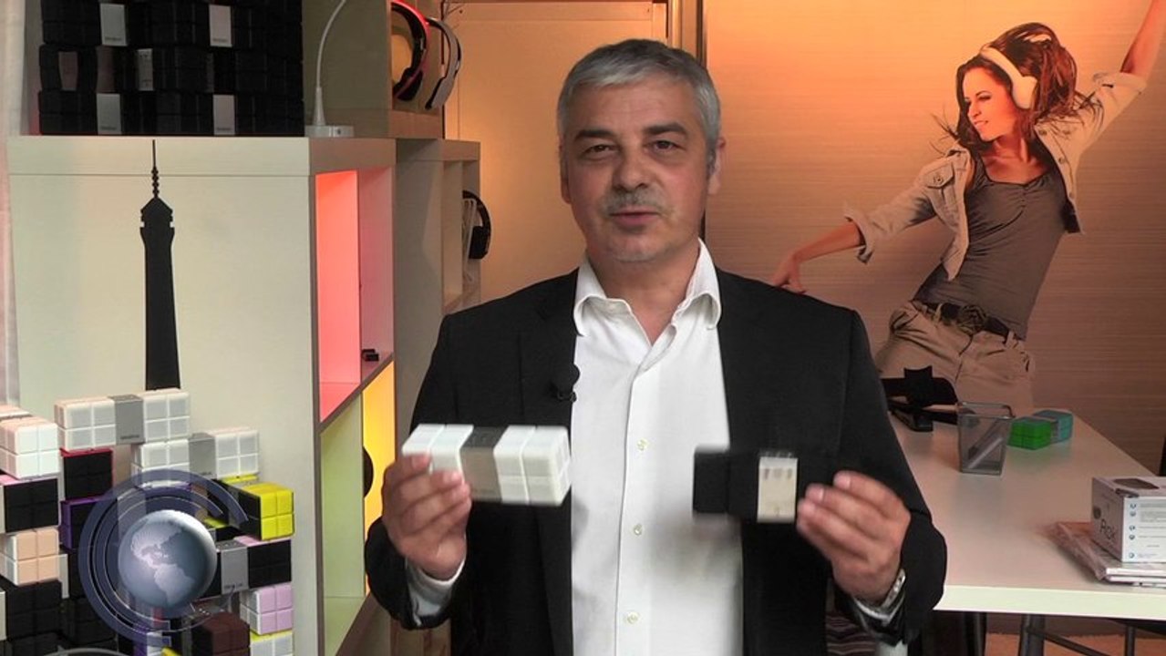 MedPi 2013 - Oxygen Audio et son enceinte miniblok assemblable