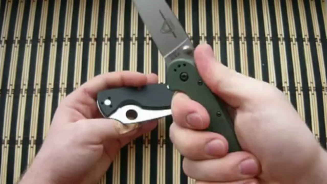 Часть 2, Обзор Spyderco Tenacious (основная часть)