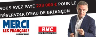 Merci les Français - 223 000 € pour le réservoir d'eau de Briançon - 16/07