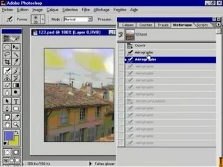 photoshop - Options revenir en arrière