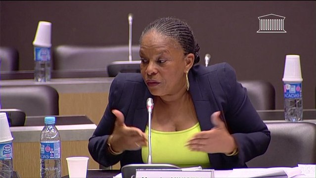Christiane Taubira : Je n'ai jamais parlé de l'affaire Cahuzac ni avec Valls, ni avec Moscovici