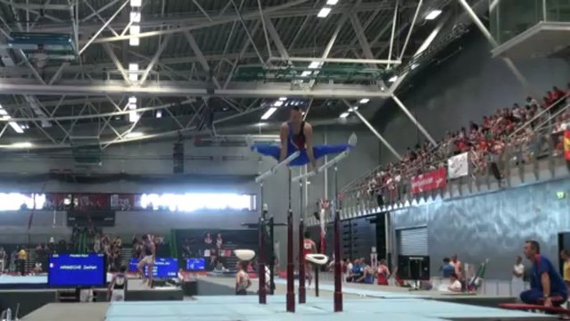 FFGYM - Zachari Hrimeche, FOJE 2013, Barres Parallèles