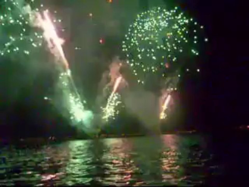 Feu d'artifice du 14 juillet 2013 à Berre l'Etang