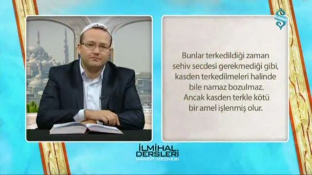 Hanefi İlmihali - Namazın Sünnetleri