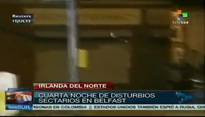 Cuarta noche de disturbios sectarios en Belfast