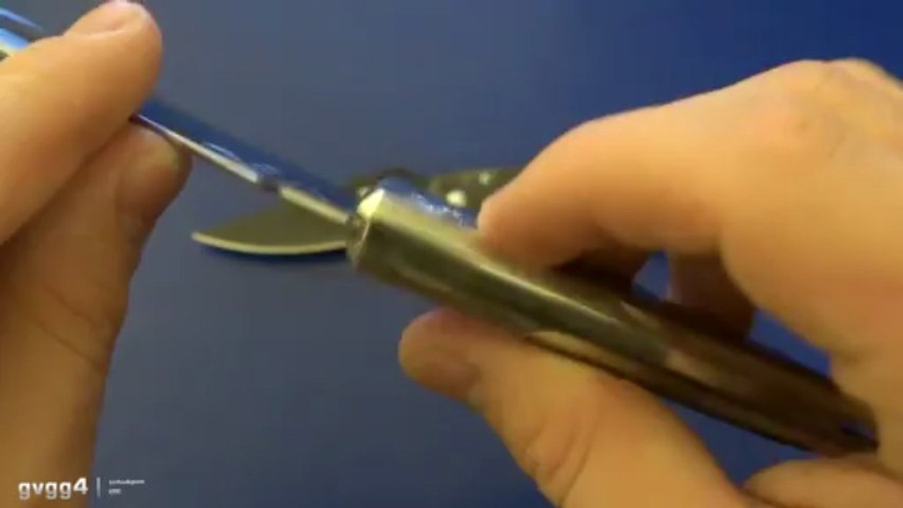 Автоматический самодельный нож (зоновской работы)