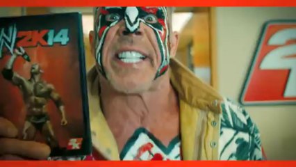 WWE 2K14 - Ultimate Warrior visita las oficinas de 2K