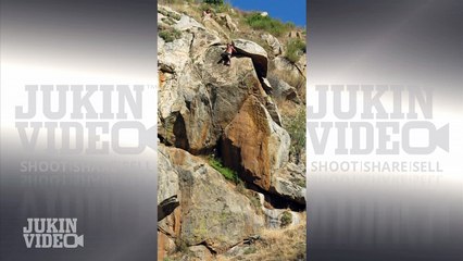 Devil's Punchbowl | Cliff Jumper Gets ROCKED