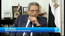 THE INTERVIEW - Amr Moussa, former Secretary-General of the Arab League